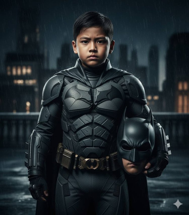 Batman Style Kid