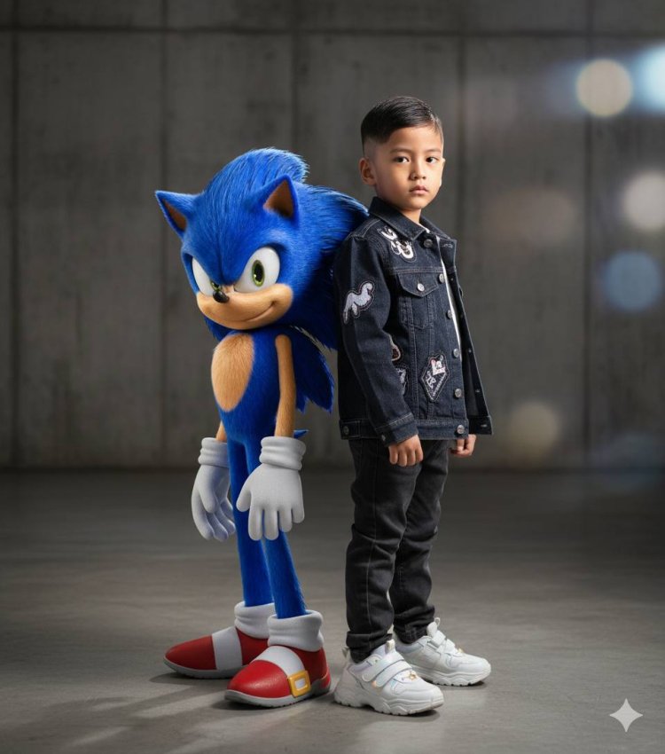 Sonic Fashion Portrait