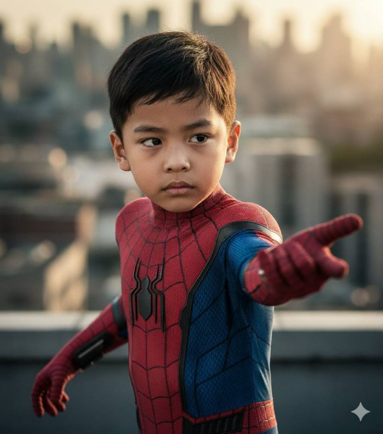 Spider-Man Style Kid